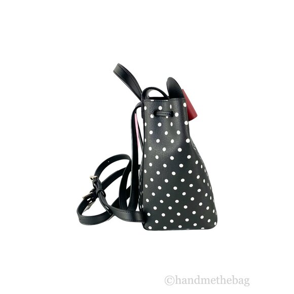 NEW Kate Spade X Disney Minnie Mouse Medium Backpack Refined Grain Leather Bag - Picture 7 of 8